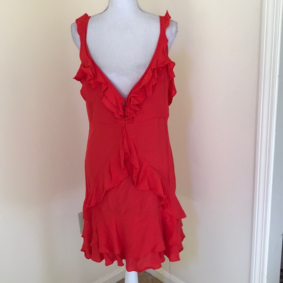 Lulus Dresses & Skirts - Lulus XL red ruffled dress .